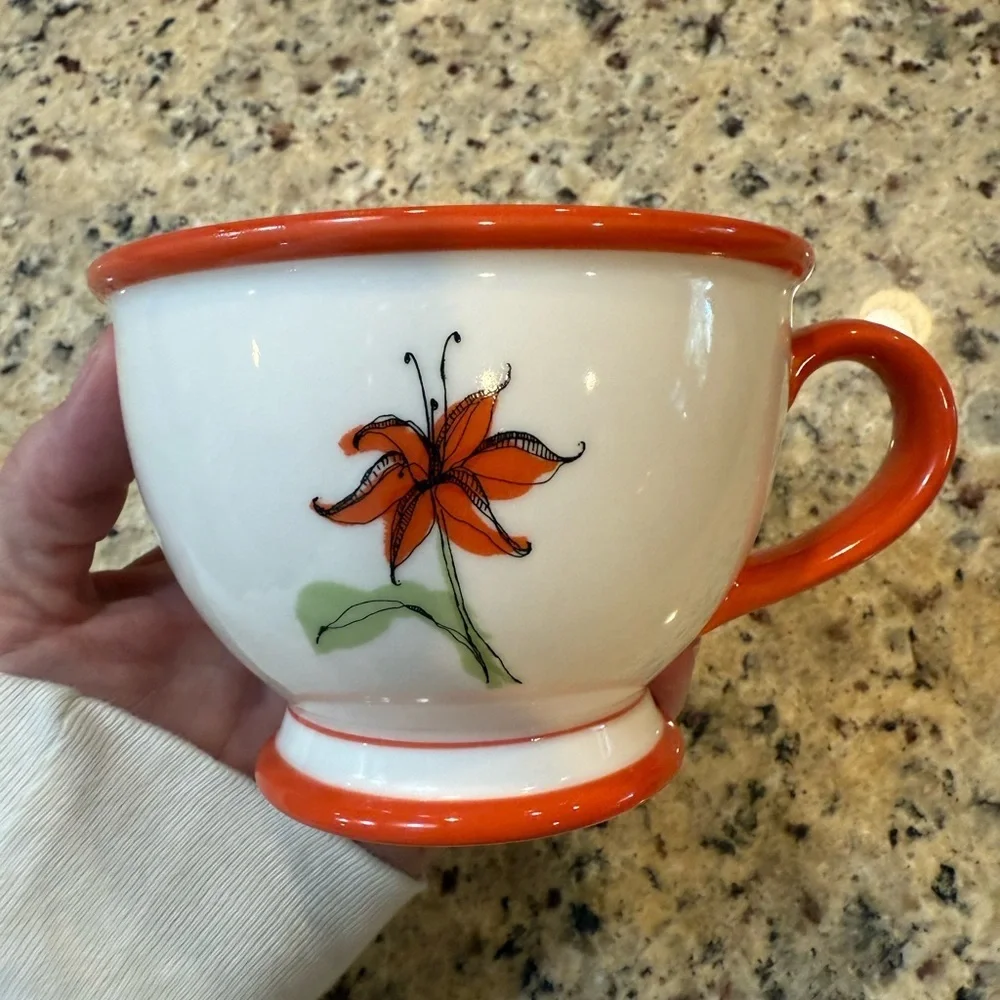 Starbucks 2006 "Uplifting" Ceramic Teacup - Picture 2 of 5